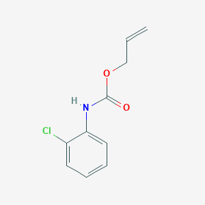 molecular formula C10H10ClNO2 B11950300 Allyl 2-chlorophenylcarbamate CAS No. 25217-00-9