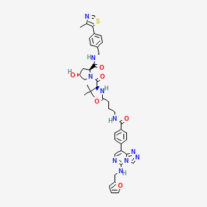 molecular formula C43H48N10O6S B1195033 UNC6852 