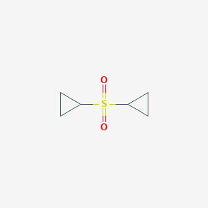 molecular formula C6H10O2S B11950356 Cyclopropyl sulfone CAS No. 57899-47-5