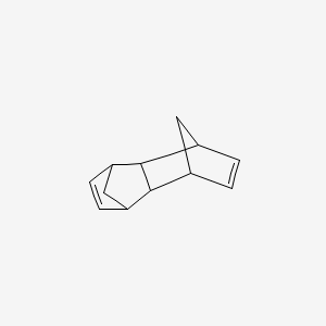 molecular formula C12H14 B11950446 tetracyclo[6.2.1.13,6.02,7]dodeca-4,9-diene CAS No. 83602-18-0