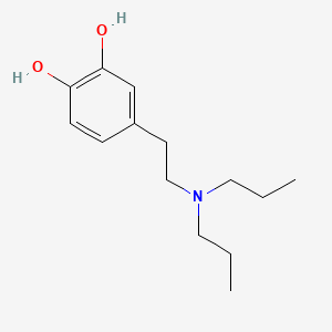 molecular formula C14H23NO2 B1195049 N,N-di-n-propyldopamine CAS No. 66185-61-3