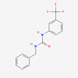 molecular formula C15H13F3N2O B11950494 N-benzyl-N'-[3-(trifluoromethyl)phenyl]urea 