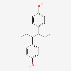 molecular formula C18H22O2 B1195050 Hexestrol CAS No. 5635-50-7