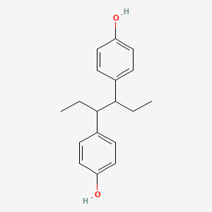 molecular formula C18H22O2 B1195050 Dihydrodiethylstilbestrol CAS No. 5635-50-7
