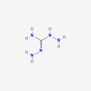 molecular formula CH7N5 B1195052 1,2-Diaminoguanidine 