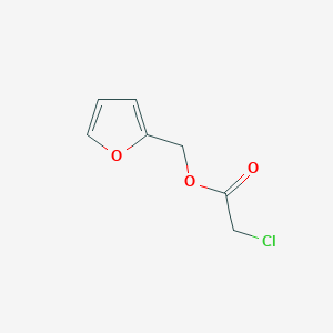 molecular formula C7H7ClO3 B11950593 Furfuryl 2-chloroacetate CAS No. 51618-39-4