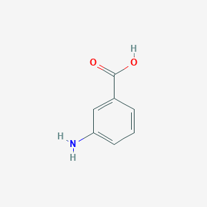 molecular formula C7H7NO2 B119506 3-Aminobenzoic acid CAS No. 143450-90-2
