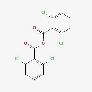 molecular formula C14H6Cl4O3 B11950676 Bis(2,6-dichlorobenzoic) anhydride CAS No. 16442-10-7