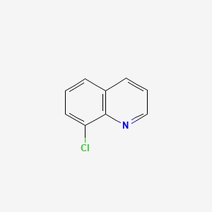 molecular formula C9H6ClN B1195068 8-Chloroquinoline CAS No. 611-33-6