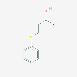 molecular formula C10H14OS B11950681 4-(Phenylsulfanyl)-2-butanol 