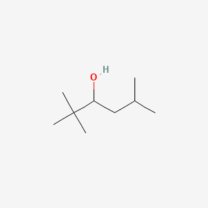 molecular formula C9H20O B11950739 2,2,5-Trimethylhexan-3-ol CAS No. 3970-60-3