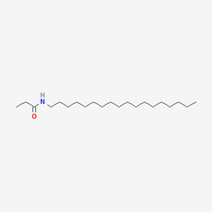 molecular formula C21H43NO B11950786 N-octadecylpropanamide 