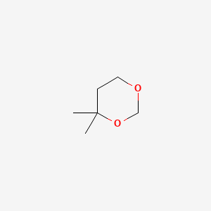 molecular formula C6H12O2 B1195079 4,4-Dimethyl-1,3-dioxane CAS No. 766-15-4