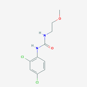 molecular formula C10H12Cl2N2O2 B11950845 N-(2,4-dichlorophenyl)-N'-(2-methoxyethyl)urea 