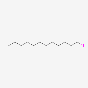 molecular formula C12H25I B1195088 1-碘十二烷 CAS No. 4292-19-7