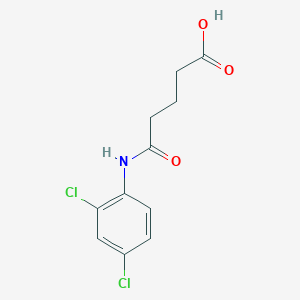 molecular formula C11H11Cl2NO3 B11950886 2',4'-Dichloroglutaranilic acid 