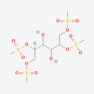 [3,4-Dihydroxy-2,5,6-tris(methylsulfonyloxy)hexyl]methanesulfonate