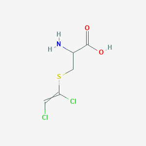 2-Amino-3-(1,2-dichloroethenylsulfanyl)propanoic acid