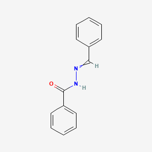 molecular formula C14H12N2O B11950963 N'-[(E)-Phenylmethylidene]benzohydrazide CAS No. 956-07-0