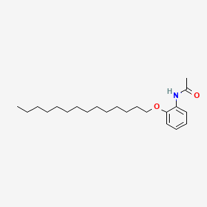 molecular formula C22H37NO2 B11950970 n-[2-(Tetradecyloxy)phenyl]acetamide CAS No. 67990-10-7