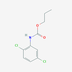 molecular formula C10H11Cl2NO2 B11951038 Propyl N-(2,5-dichlorophenyl)carbamate CAS No. 121433-14-5
