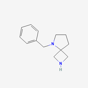 molecular formula C13H18N2 B11951125 5-Benzyl-2,5-diazaspiro[3.4]octane 
