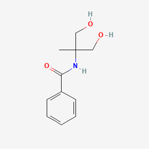 molecular formula C11H15NO3 B11951141 N-(1,3-dihydroxy-2-methylpropan-2-yl)benzamide CAS No. 137378-24-6
