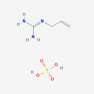 molecular formula C4H11N3O4S B11951148 1-Allylguanidine sulfate CAS No. 54642-82-9