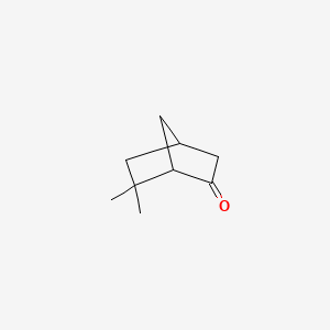 molecular formula C9H14O B11951271 6,6-Dimethylbicyclo[2.2.1]heptan-2-one CAS No. 38476-45-8