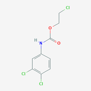 molecular formula C9H8Cl3NO2 B11951328 2-Chloroethyl 3,4-dichlorophenylcarbamate CAS No. 25217-34-9