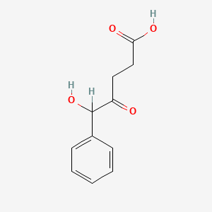 5-Hydroxy-4-oxo-5-phenylpentanoic acid