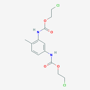 molecular formula C13H16Cl2N2O4 B11951394 N,N'-(4-Methyl-1,3-phenylene)bis(2-chloroethyl carbamate) CAS No. 57981-07-4