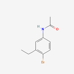 molecular formula C10H12BrNO B11951454 N-(4-Bromo-3-ethylphenyl)acetamide CAS No. 52121-41-2