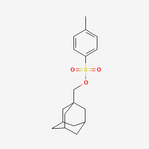 molecular formula C18H24O3S B11951475 1-Adamantylmethyl 4-methylbenzenesulfonate 