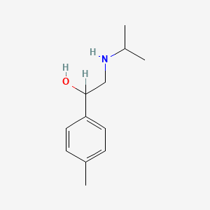 molecular formula C12H19NO B1195150 1-(4'-Methylphenyl)-2-isopropylaminoethanol CAS No. 19659-50-8