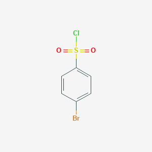 molecular formula C6H4BrClO2S B119516 4-溴苯磺酰氯 CAS No. 98-58-8