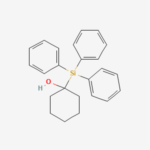 molecular formula C24H26OSi B11951641 1-(Triphenylsilyl)cyclohexanol 