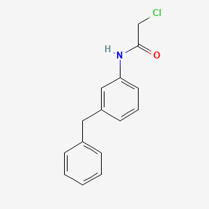molecular formula C15H14ClNO B11951688 N-(3-benzylphenyl)-2-chloroacetamide CAS No. 630120-83-1