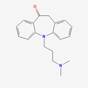 molecular formula C19H22N2O B1195170 Ketimipramine CAS No. 796-29-2