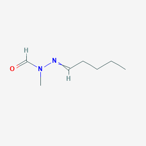 N-methyl-N-(pentylideneamino)formamide