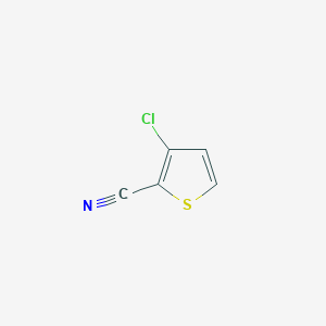 molecular formula C5H2ClNS B119518 3-Chlorothiophene-2-carbonitrile CAS No. 147123-67-9