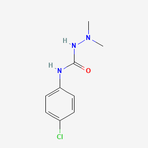 molecular formula C9H12ClN3O B11951946 N-(4-Chlorophenyl)-2,2-dimethylhydrazinecarboxamide CAS No. 19102-30-8