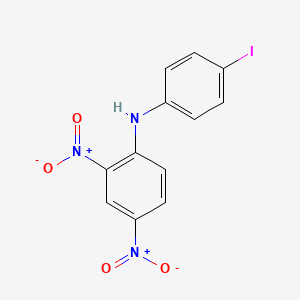 molecular formula C12H8IN3O4 B11952030 N-(4-iodophenyl)-2,4-dinitroaniline CAS No. 16220-59-0