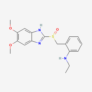 molecular formula C18H21N3O3S B1195205 S3337 CAS No. 108499-48-5