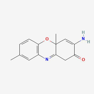 3-Amino-1,4a-dihydro-4a,8-dimethyl-2H-phenoxazin-2-one