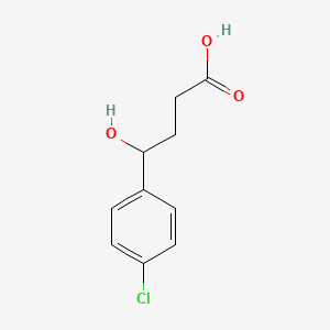 molecular formula C10H11ClO3 B1195210 4-(4-chlorophenyl)-4-hydroxybutanoic acid CAS No. 80552-14-3