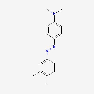 molecular formula C16H19N3 B11952111 N,N-Dimethyl-p-(3,4-xylylazo)aniline CAS No. 3025-73-8