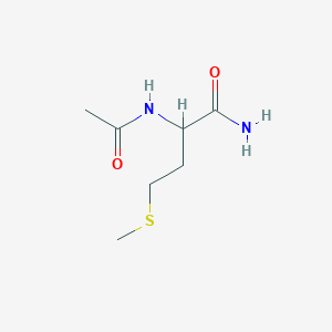 molecular formula C7H14N2O2S B11952122 N-Acetyl-DL-methioninamide CAS No. 60325-30-6
