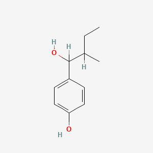 molecular formula C11H16O2 B1195224 alpha-sec-Butyl-4-hydroxybenzyl alcohol CAS No. 90996-10-4