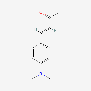 molecular formula C12H15NO B1195235 4-(4-(Dimethylamino)phenyl)but-3-en-2-one CAS No. 5432-53-1
